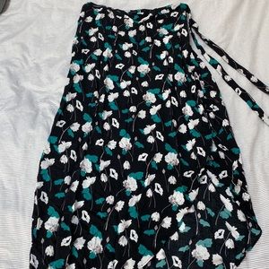 Asymmetric Long Skirt